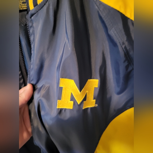 Steve and Barry's Michigan Wolverines Bomber Jacket - Picture 2 of 8